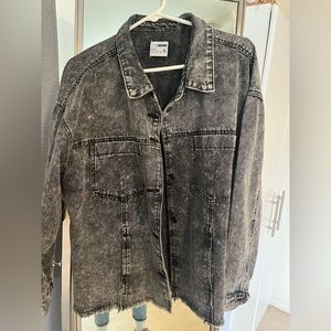 light wash denim jacket
